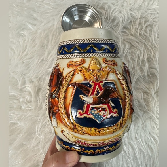 Anheuser-Busch 1997 Collectors Club Membership Stein Vintage - Picture 1 of 9